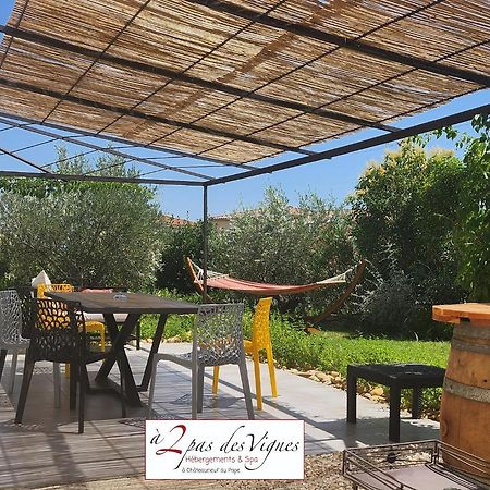 A 2 Pas Des Vignes, Hebergements Et Spa, Maison Numero 6, A Chateauneuf Du Pape Exterior foto